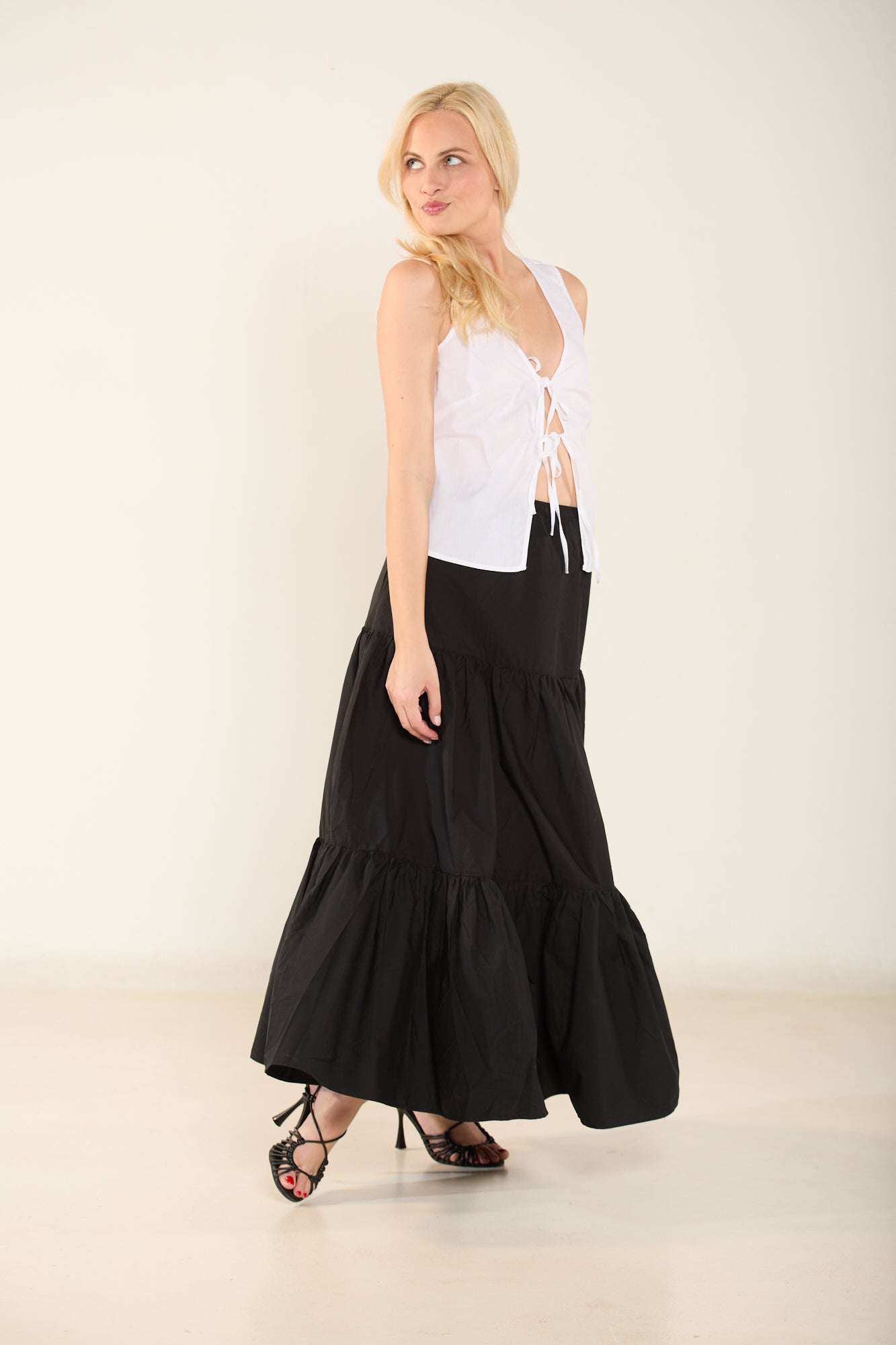 ΣΕΤ ΤΟΠ - ΦΟΥΣΤΑ ΣΕ ΑΛΦΑ ΓΡΑΜΜΗ ΛΕΥΚΟ - ΜΑΥΡΟ