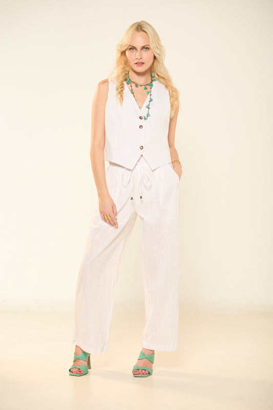 ΣΕΤ ΓΙΛΕΚΟ ΠΑΝΤΕΛΟΝΙ ΛΕΥΚΟ