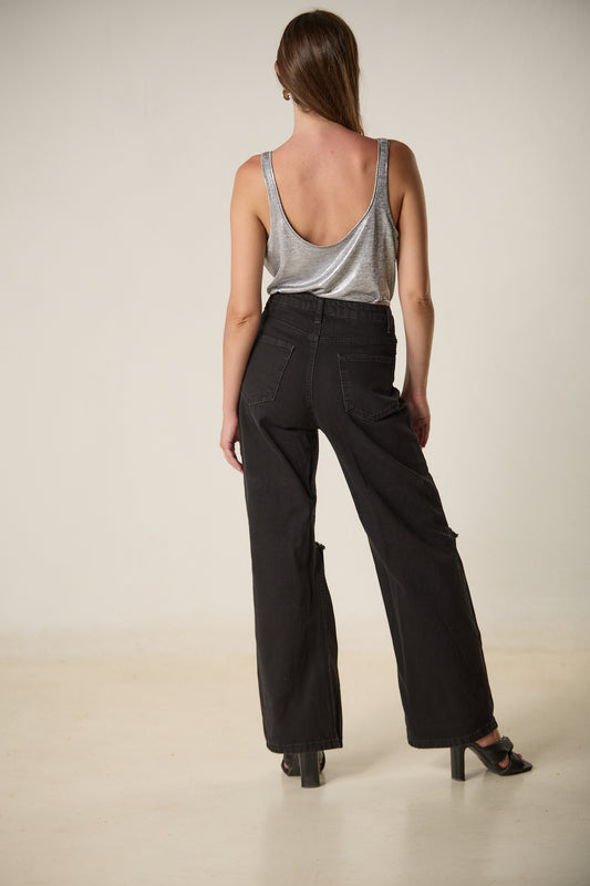 TANK TOP ΑΣΗΜΙ - ΜΕΤΑΛΙΖΕ