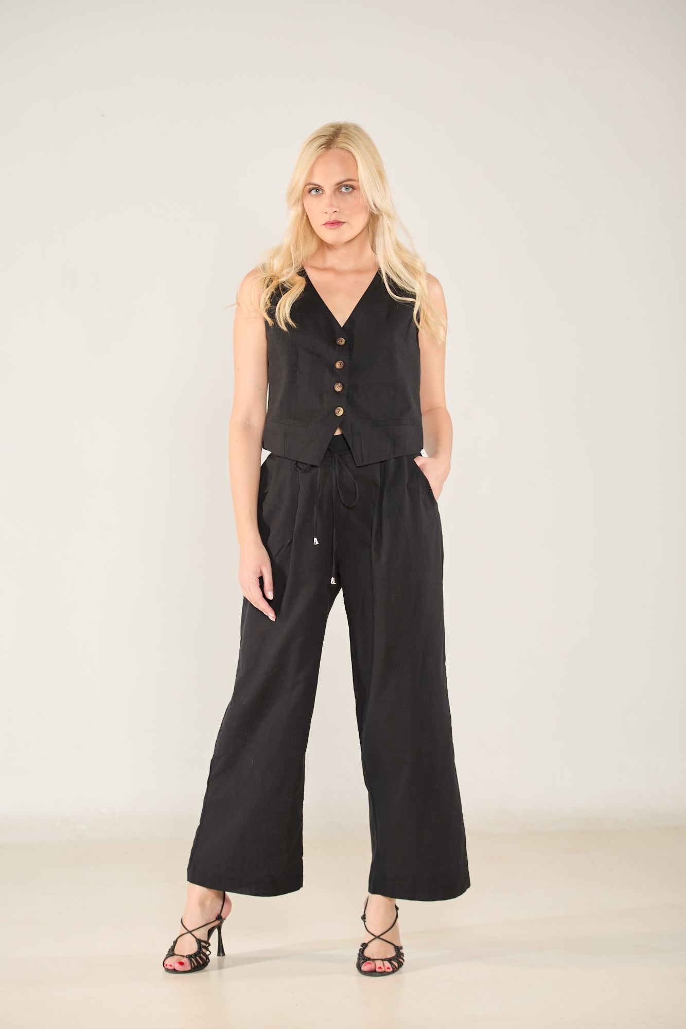 ΣΕΤ ΓΙΛΕΚΟ ΠΑΝΤΕΛΟΝΙ ΛΙΝΟ ΜΑΥΡΟ