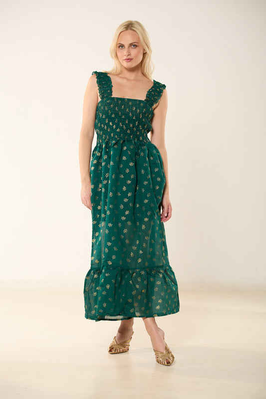 ΦΟΡΕΜΑ ΣΜΑΡΑΓΔΙ ΜΕ ΒΟΛΑΝ ΣΤΟΥΣ ΩΜΟΥΣ