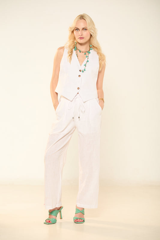 ΣΕΤ ΓΙΛΕΚΟ - ΠΑΝΤΕΛΟΝΙ ΛΙΝΟ ΛΕΥΚΟ