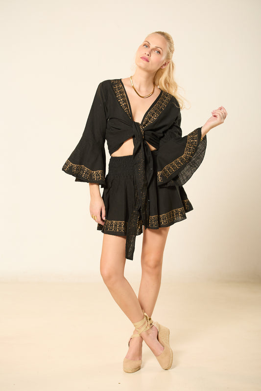 ΣΕΤ ΤΟΠ - ΣΟΡΤΣ ΜΑΥΡΟ