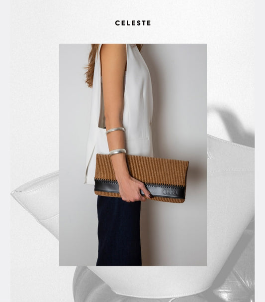 ORRA CLUTCH CELESTE