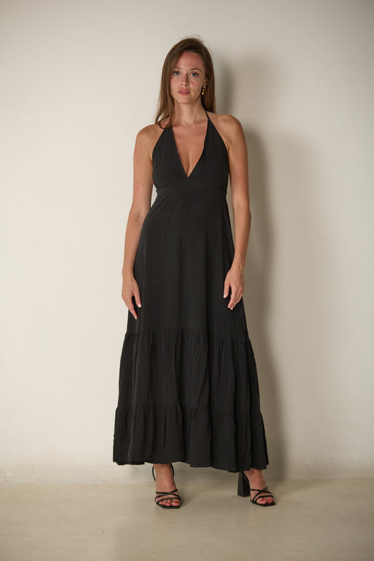 ΦΟΡΕΜΑ HALTER ΜΑΥΡΟ